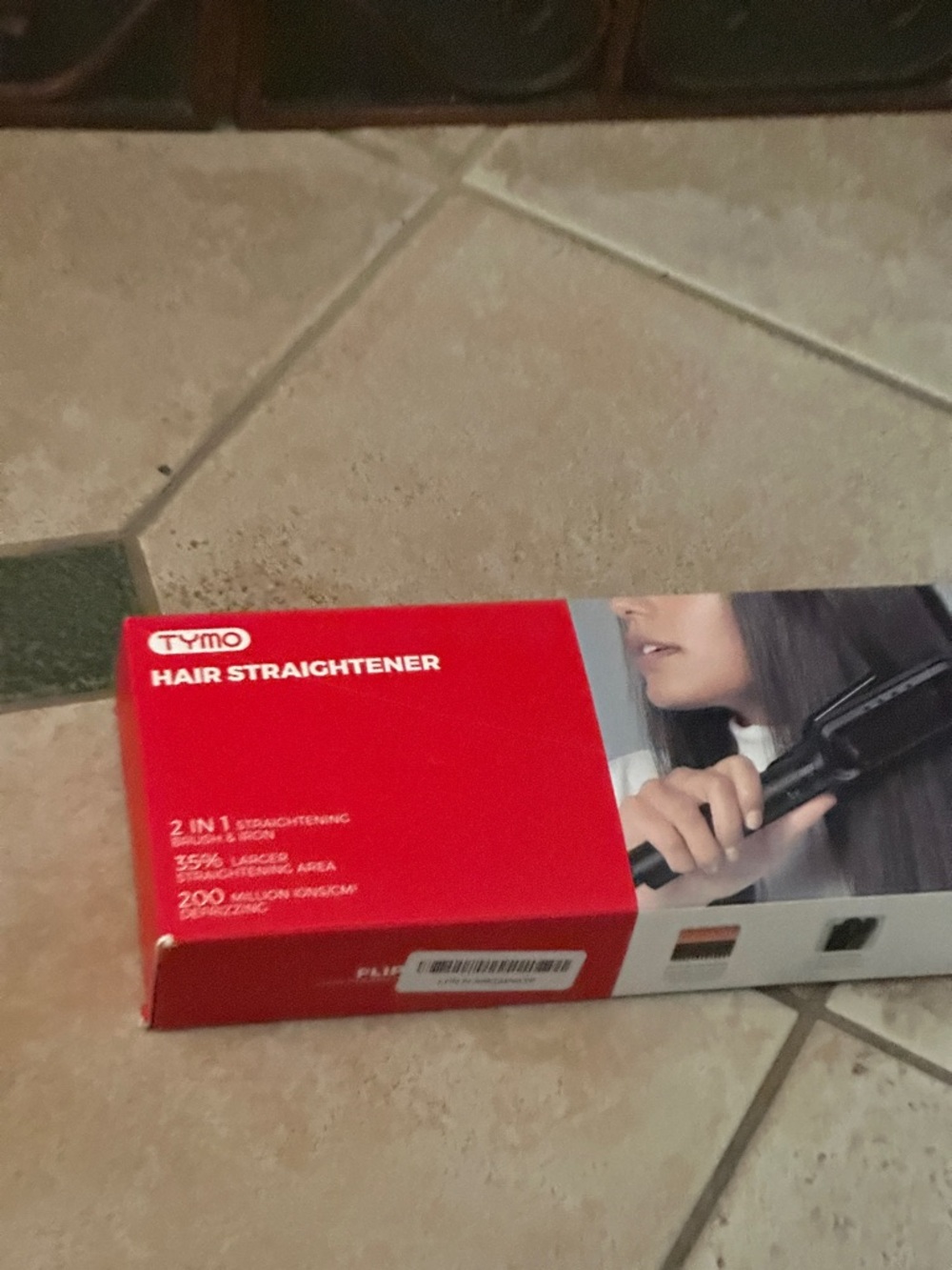 Tymo Red Hair Straightener – 2-in-1 Styling Iron